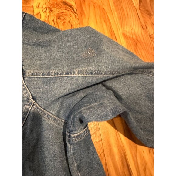 Vintage Quacker Factory 2X Denim Jean Jacket – Sparkly Rhinestone Hearts – Y2K - Picture 4 of 13
